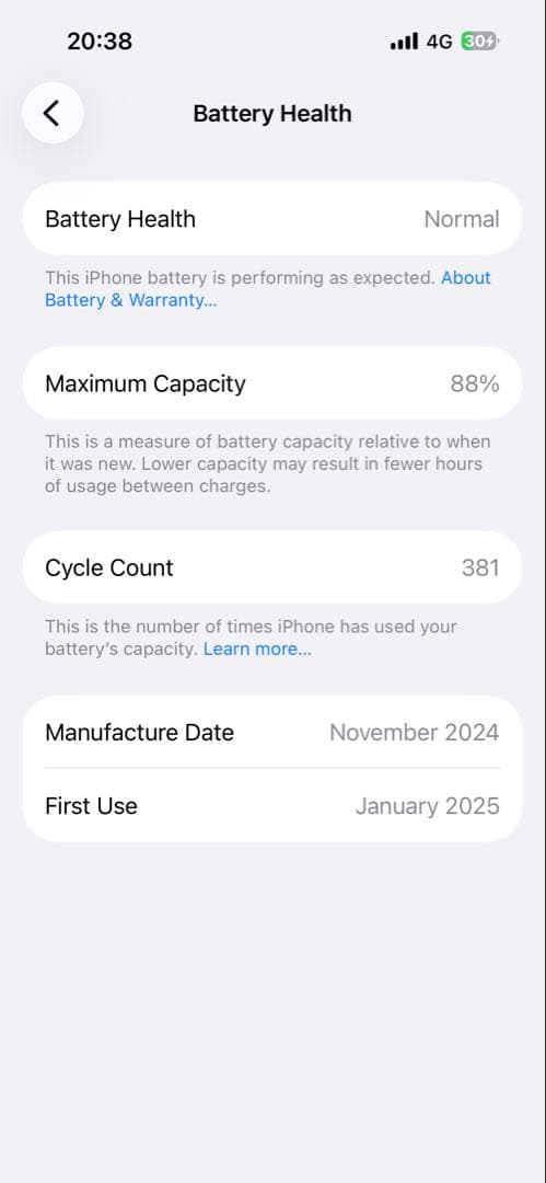 iPhone15 128GB SIMフリー 美品
