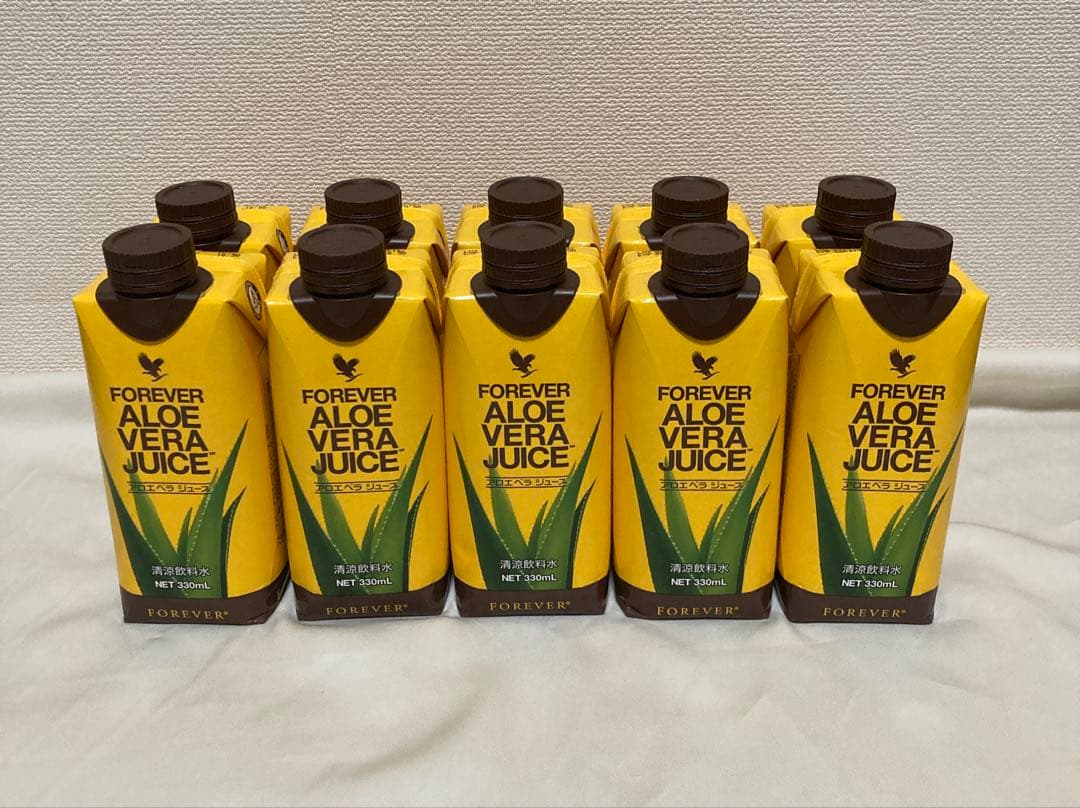フォーエバー　 アロエベラジュース　330ml 10本セット