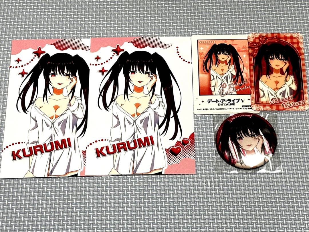 デート・ア・ライブ V 時崎狂三 カラオケの鉄人 セット