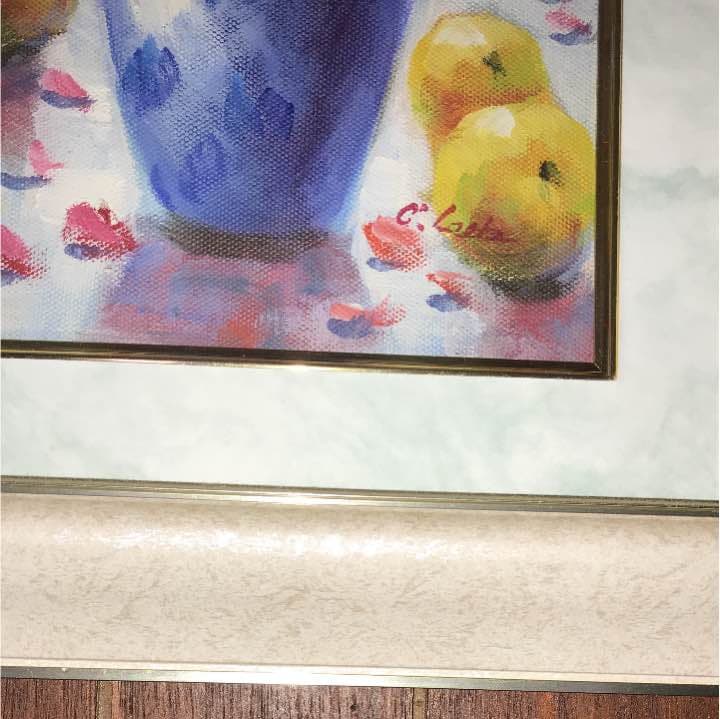 フランスの画材屋さんのお嬢さんの絵