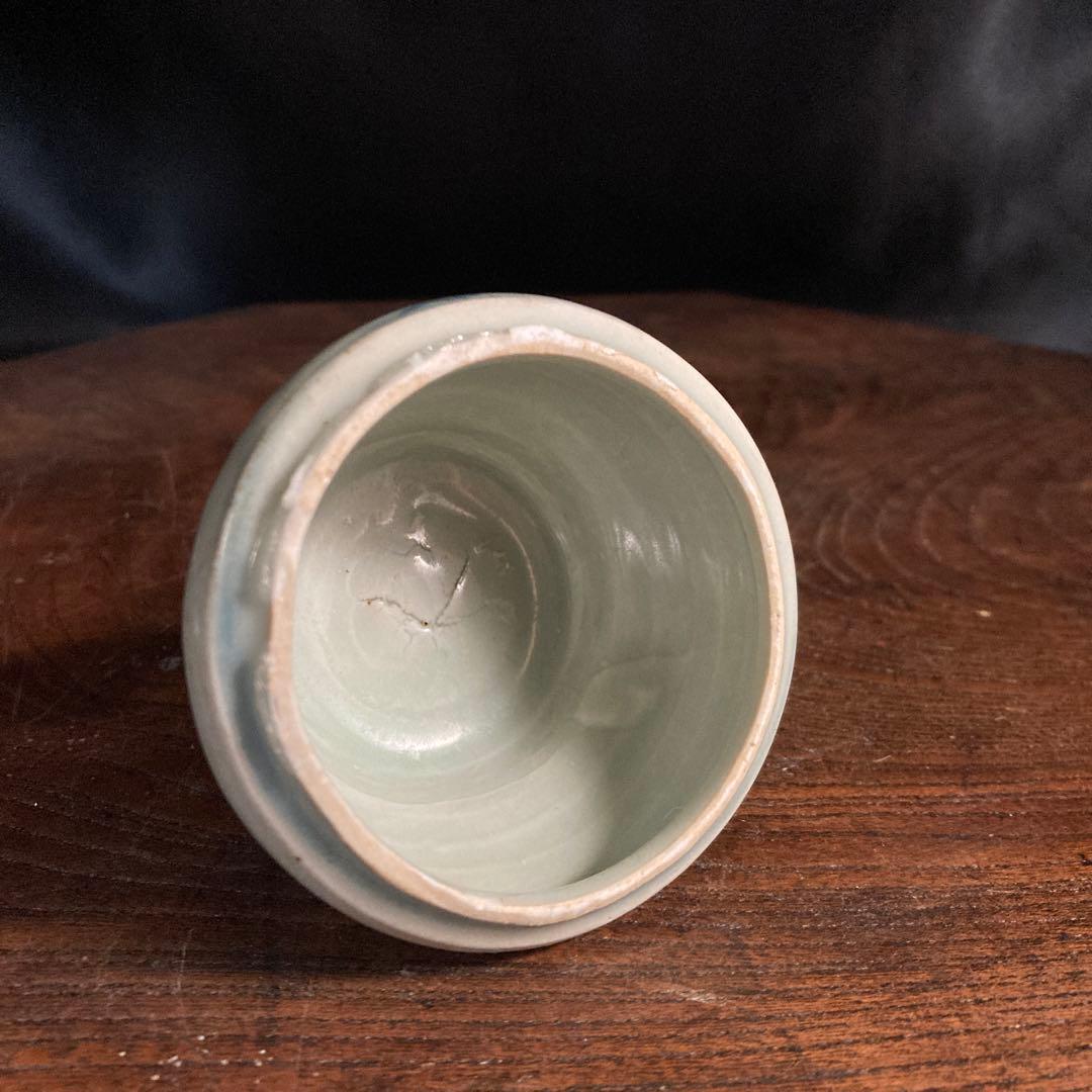 新春赤札セール❗️【ギャラリー三益】古美術　元〜明初染付　芙蓉紋共蓋小壺