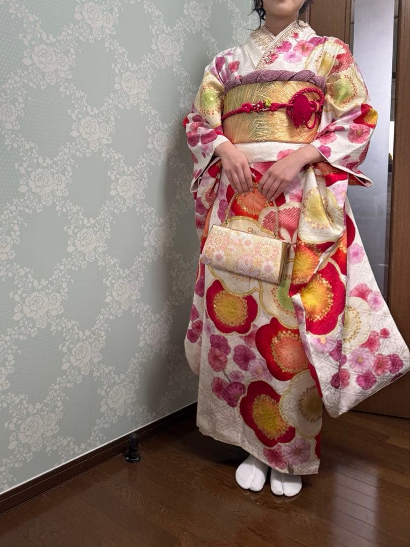 大きめサイズ　振り袖　振袖セット