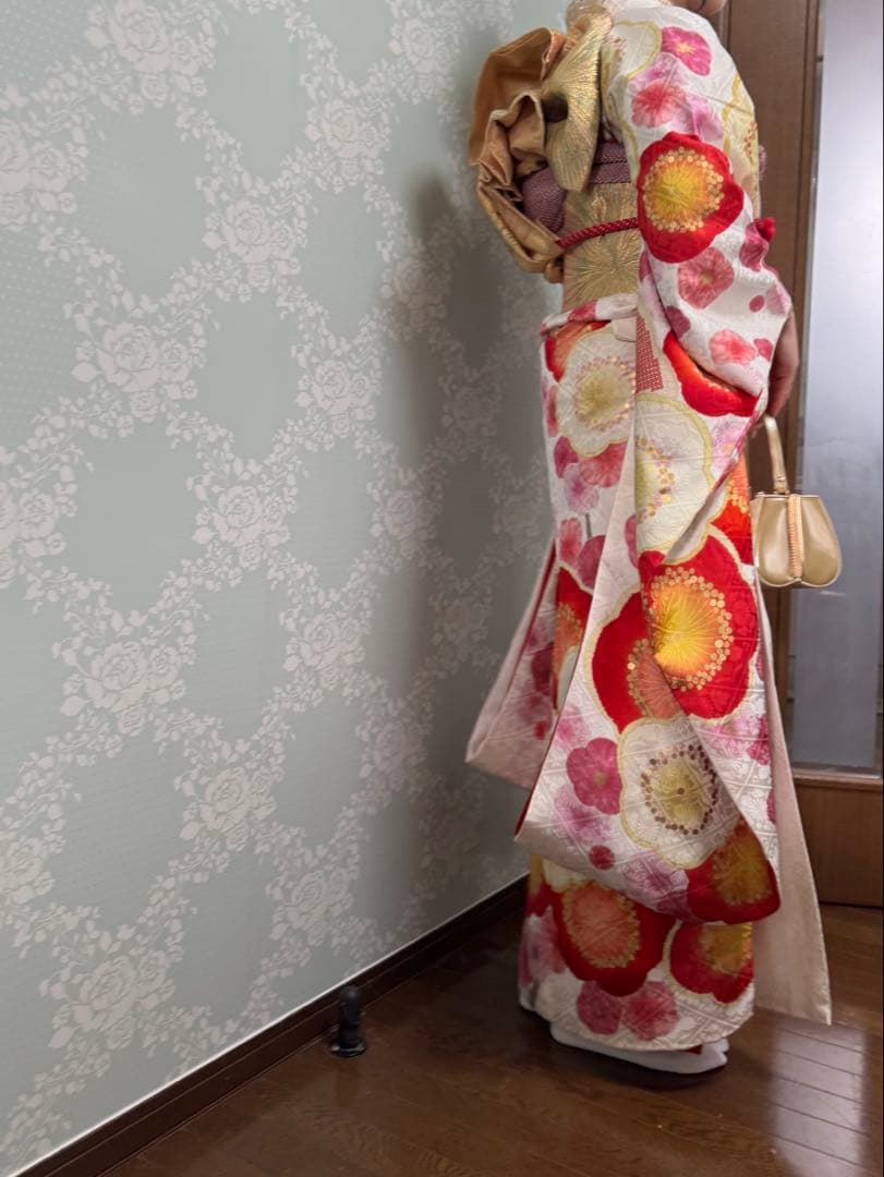 大きめサイズ　振り袖　振袖セット