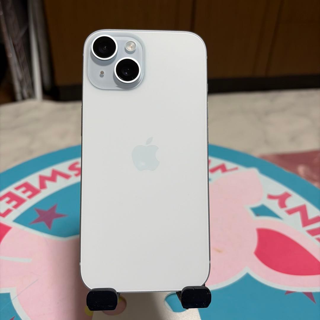 [美品] iPhone15 128g ブルー