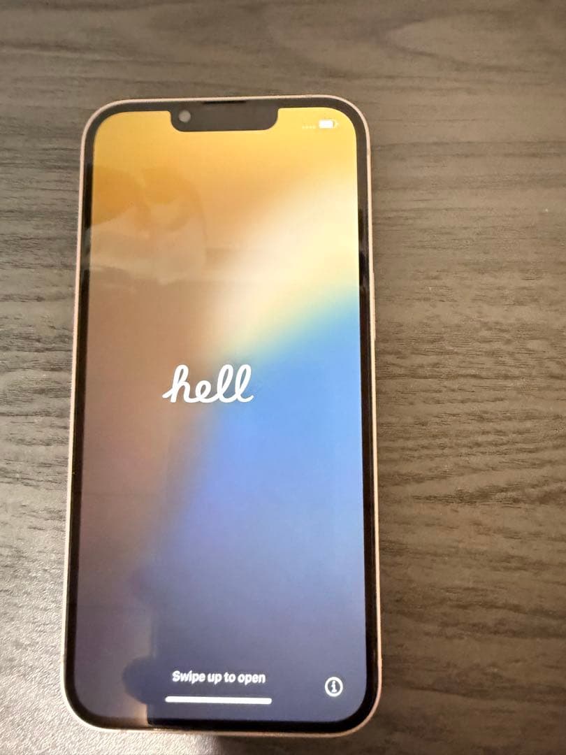 iPhone 13 ピンク 128GB SIMフリー バッテリー82%