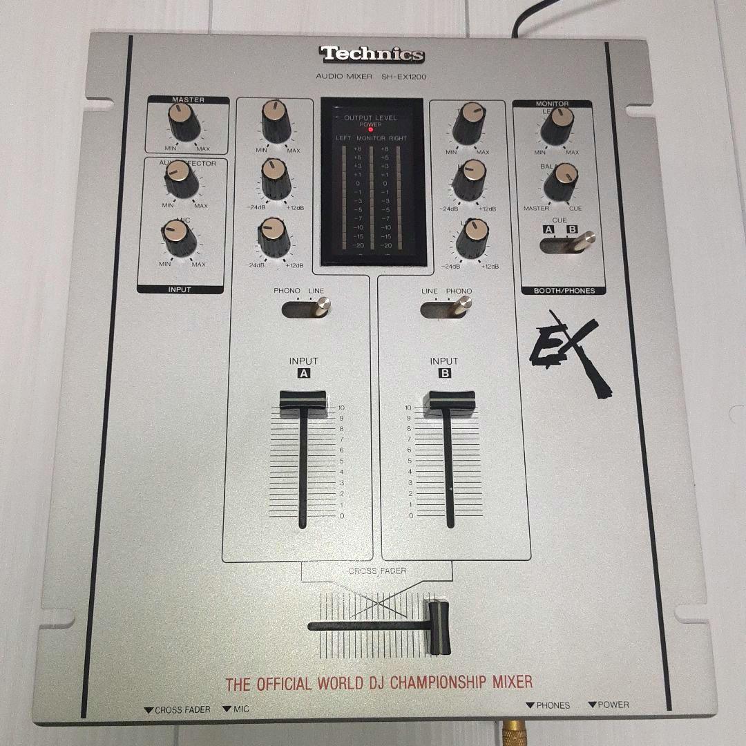 Technics SH-EX1200 DJミキサー オーディオミキサー