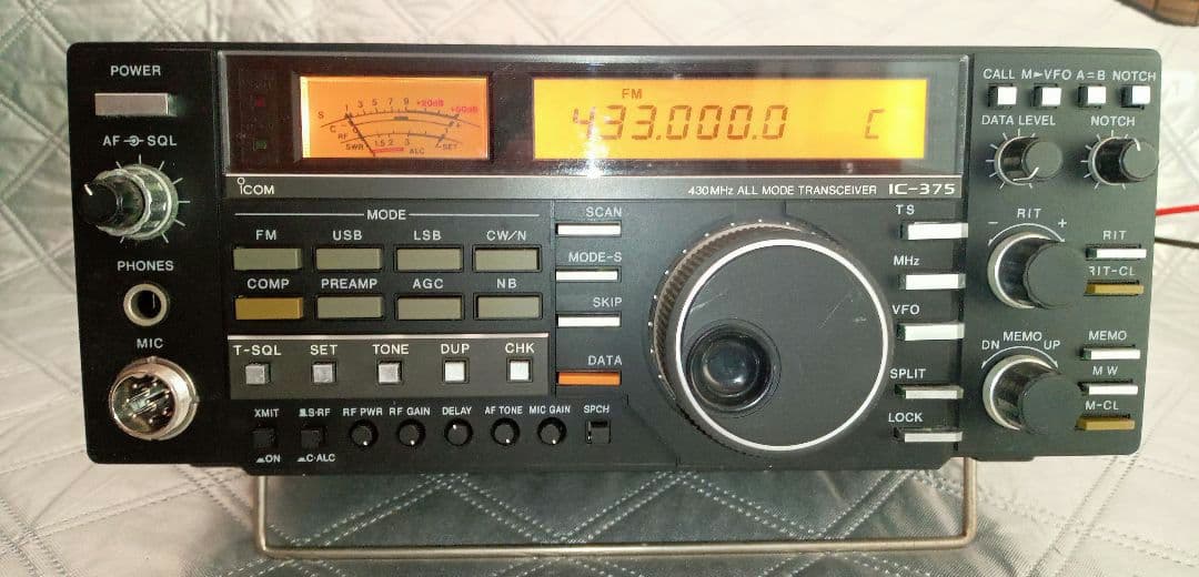 ICOMIC-375　430MHｚオールモードトランシーバー