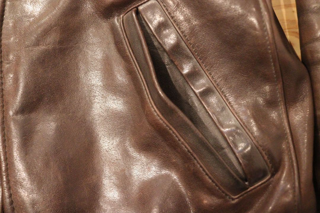60s ホースハイド　ビンテージレザージャケット　rrl 山田蓮