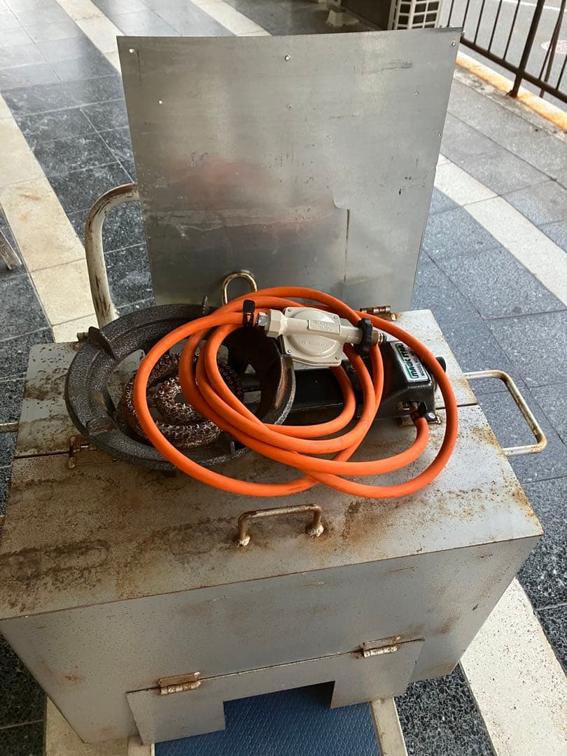 【バン】焼き芋機＋コンロ　板