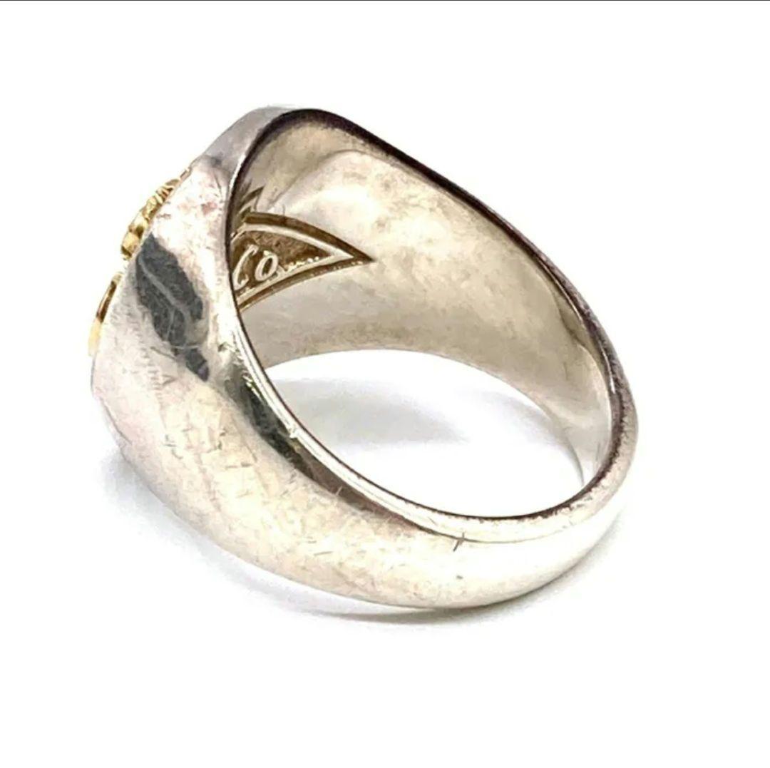 PEANUTS&CO. Signet リング 925 K18 size21号