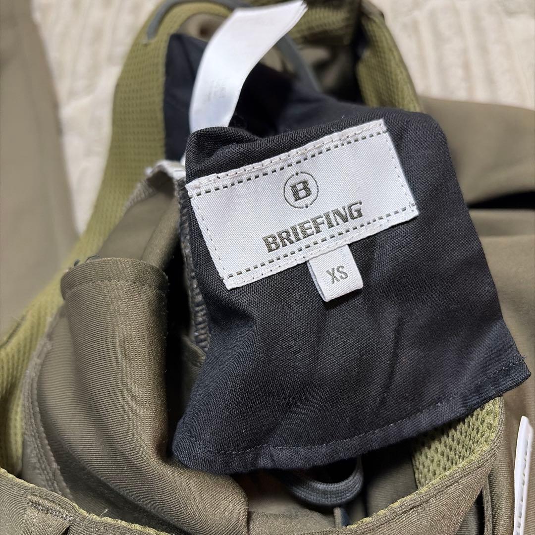 BRIEFING ゴルフパンツ レディース XS オリーブ