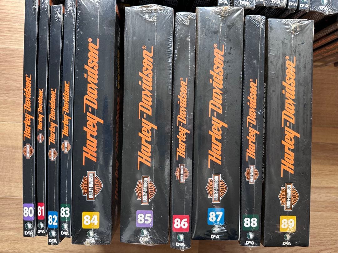 デアゴスティーニ ハーレーダビッドソン ファットボーイ 1/4 全未開封セット