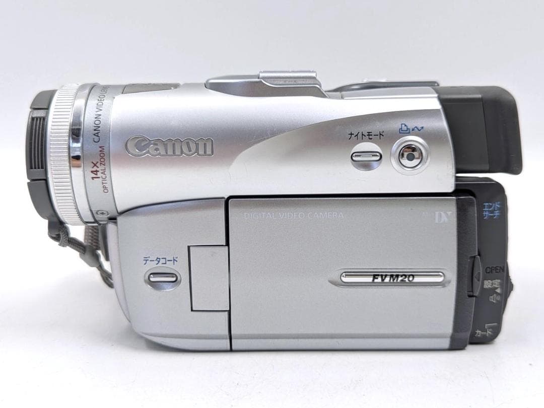 miniDVのダビングに！ Canon ビデオカメラ DM-FV M20 02