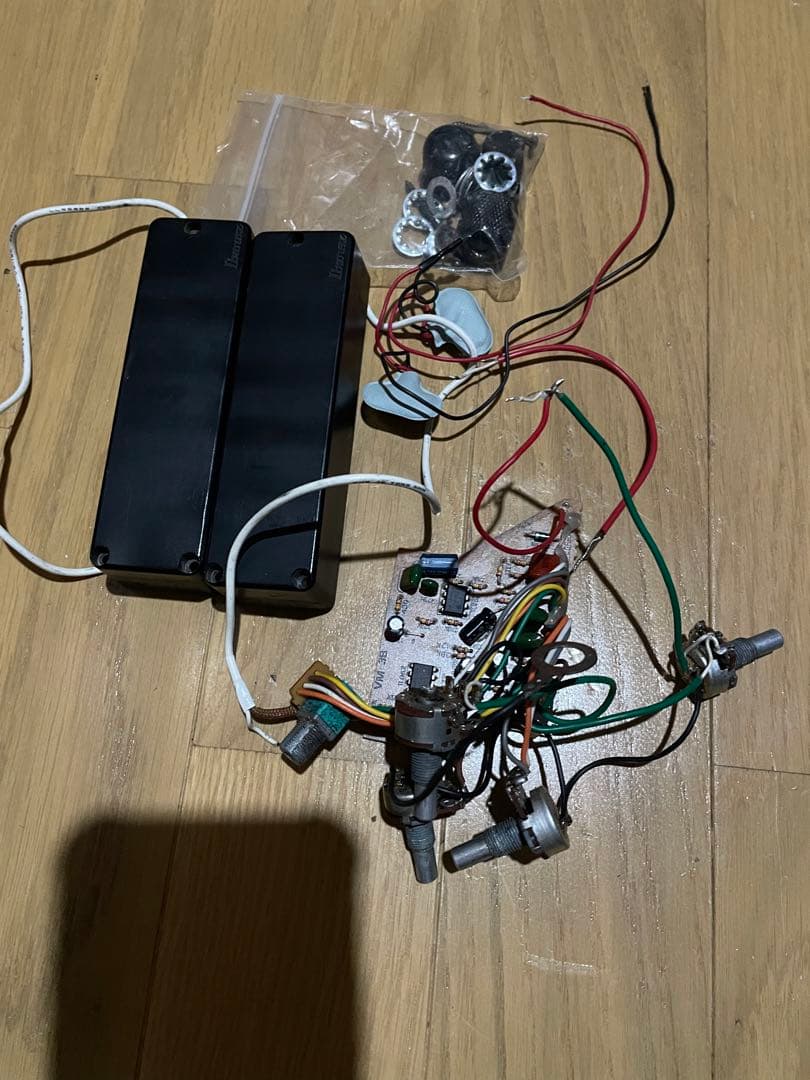 Ibanez BTB 5弦 ピックアップ アクティブサーキット プリアンプ