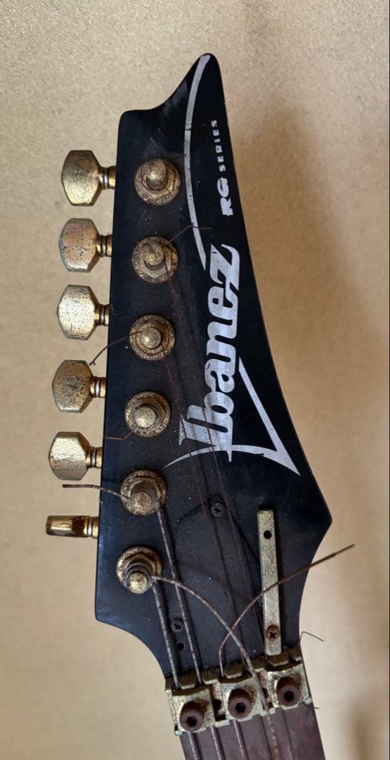 アイバニーズ RG370AHMZ SWK エレキギター【現状品】