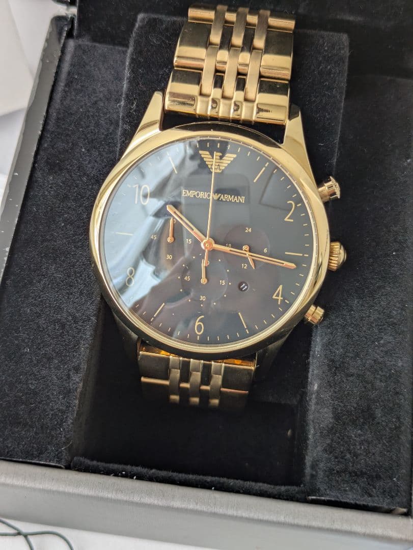 美品　EMPORIOARMANI　AR1893　稼働品　高級感