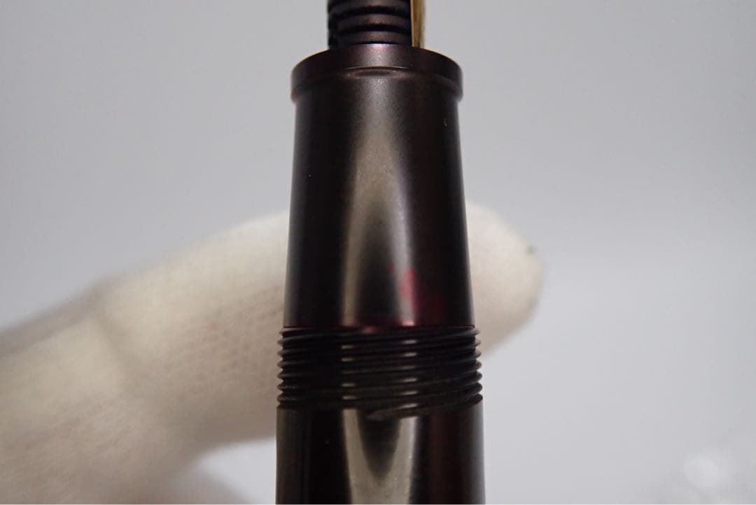 masahiro万年筆｜エボナイト｜パイロット 中字（M）｜インク止め式｜廃番品