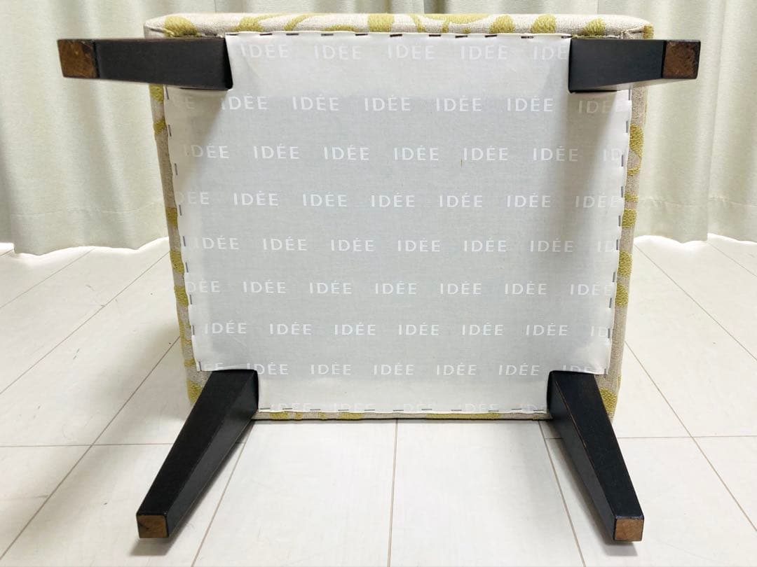 IDEE イデー　オットマン　スツール　リーフ柄