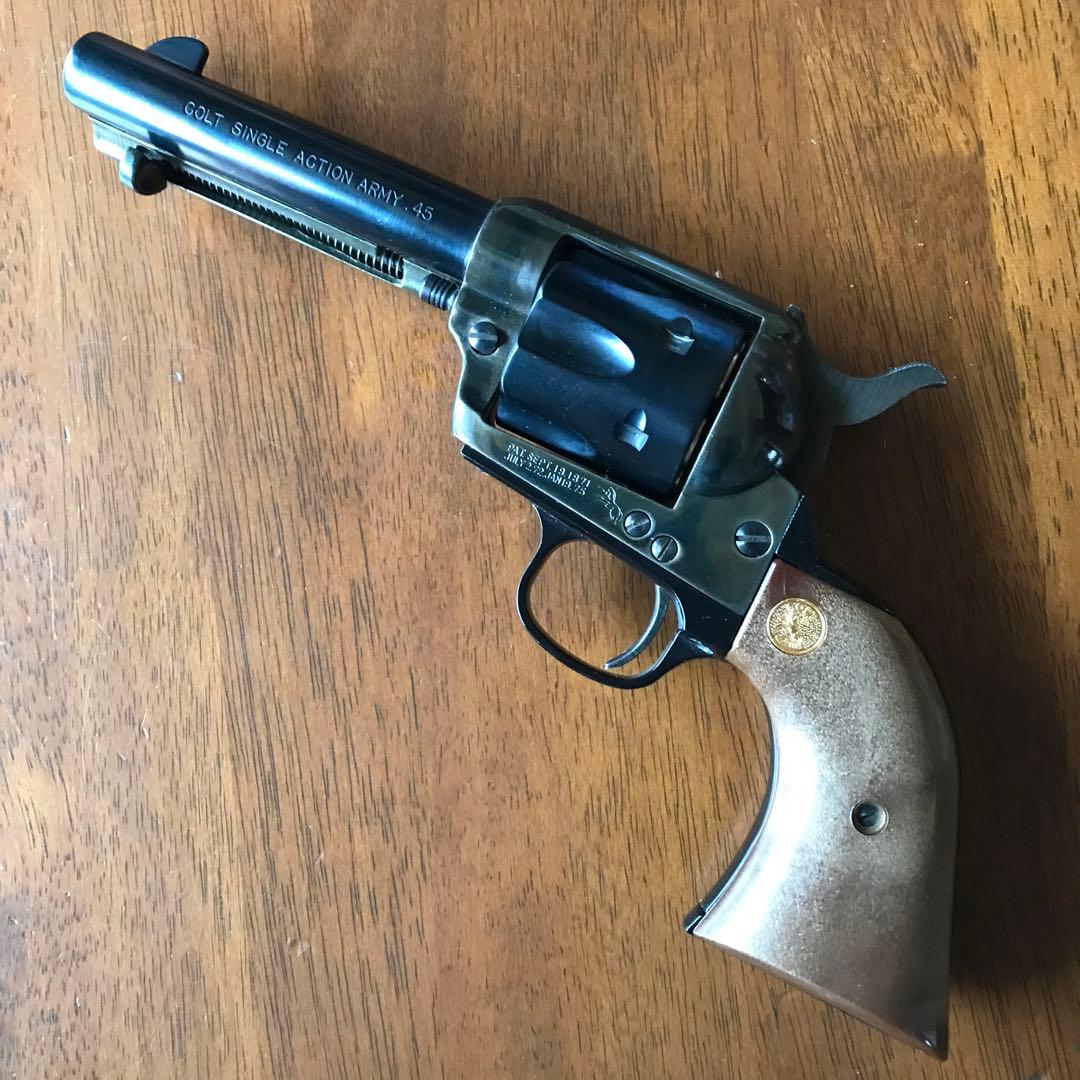 【逸品】❗️HWS コルトSAA シビリアン 組立キット完成品　ケースハードン風