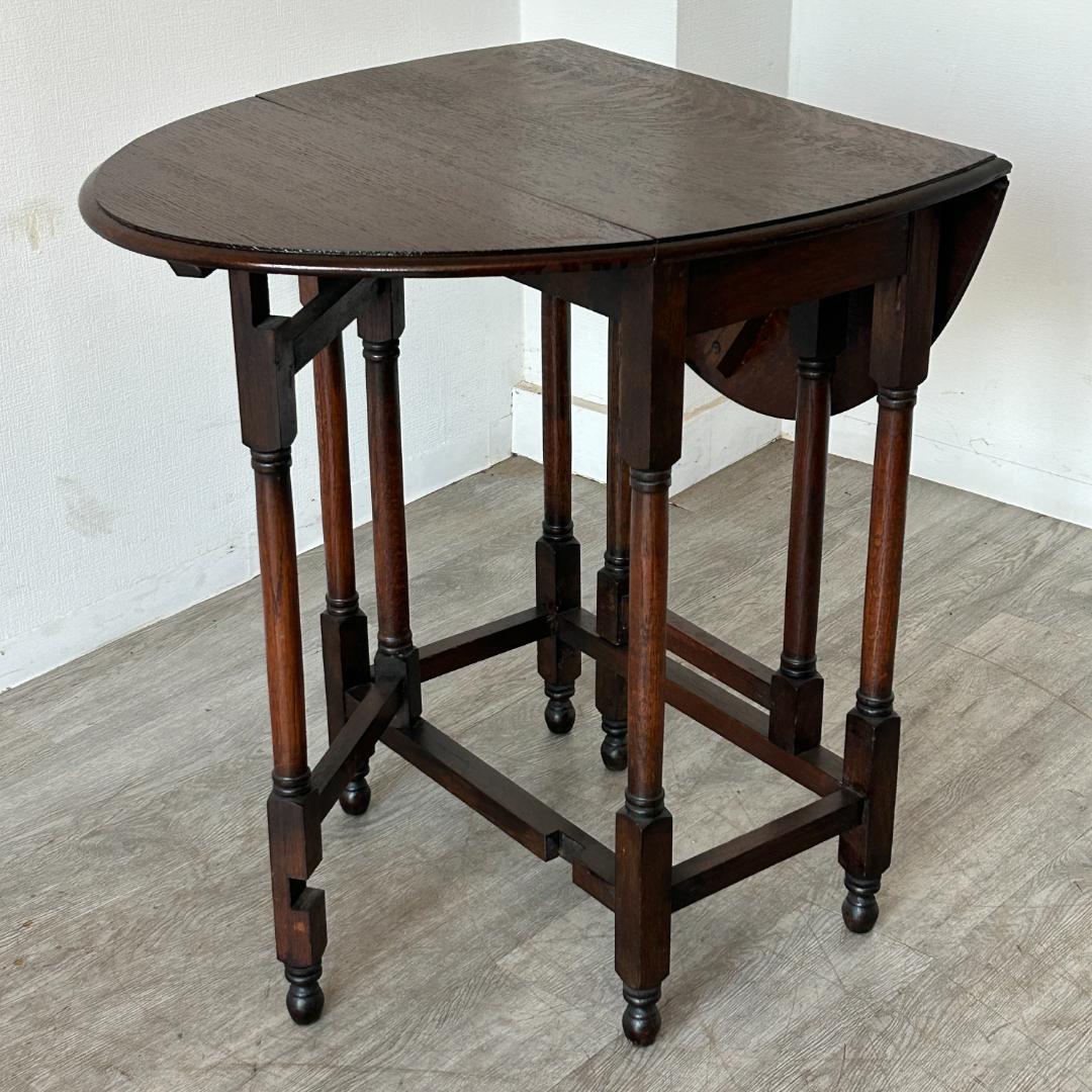 イギリス アンティーク家具 ゲートレッグテーブル 1930年頃 851A