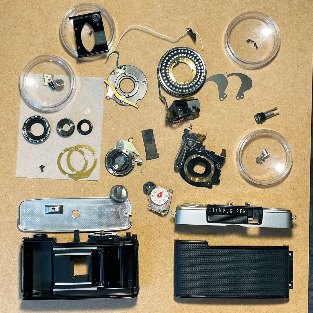 ✴️初心者向美品セット✴️実写・分解整備済✴️オリンパスPEN EE-3 完動品‼️