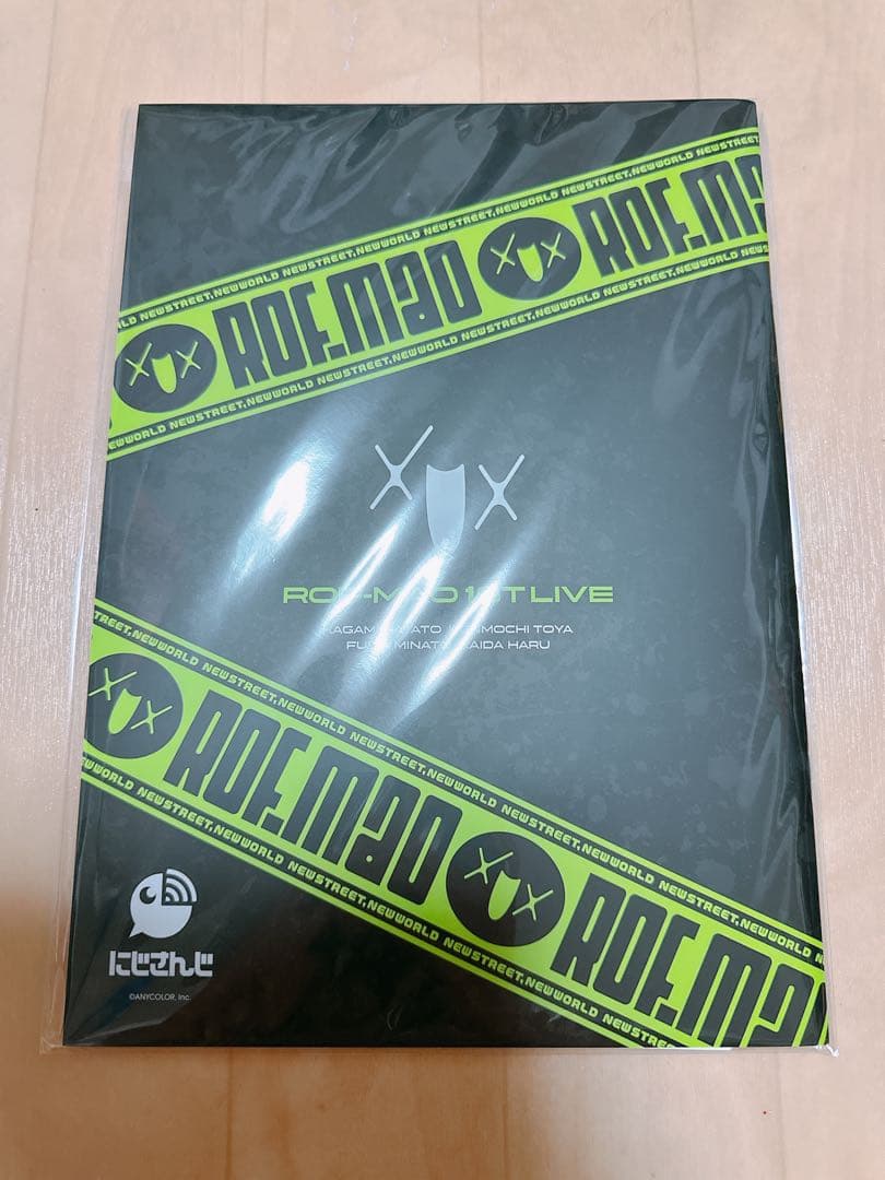 にじさんじ　ろふまお　ROF-MAO S席特典パンフレット＋メモリアルチケット