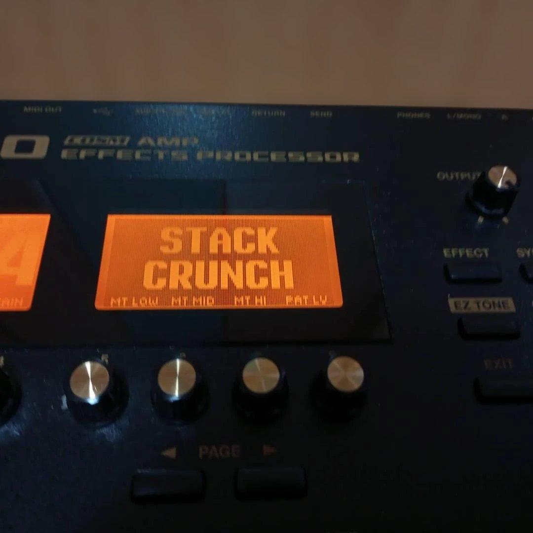 BOSS GT-100 マルチエフェクター 電源コード ハードケース付属