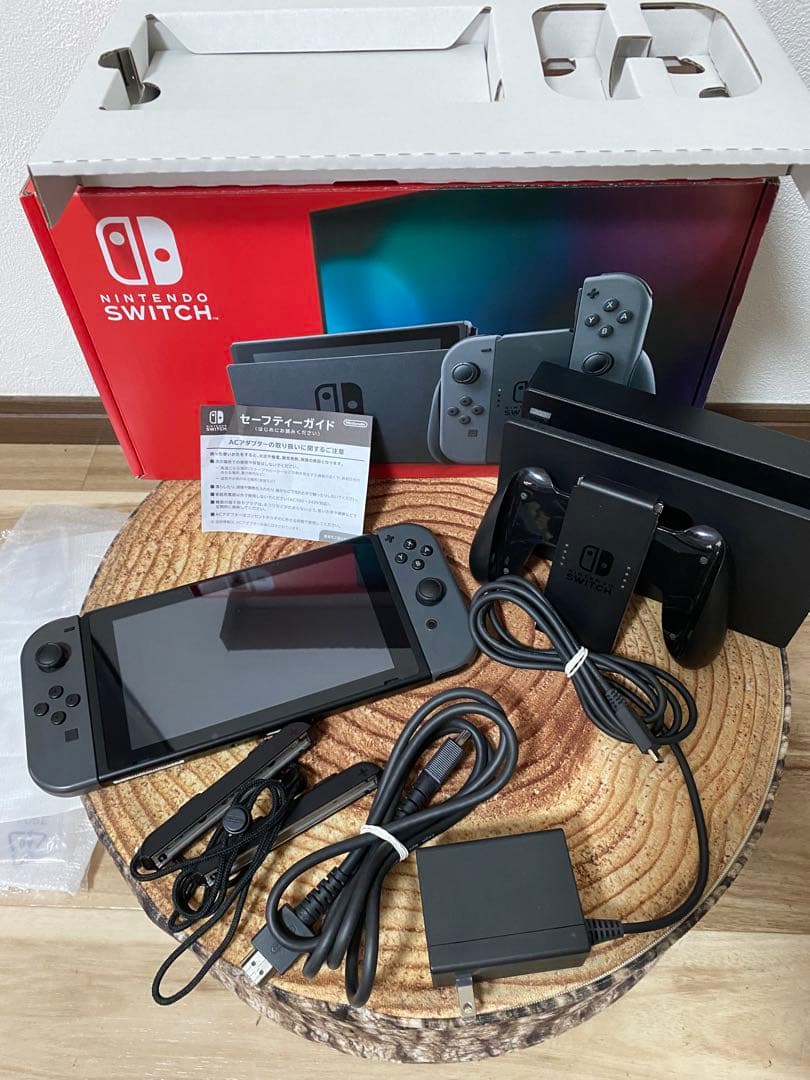Nintendo Switch ニンテンドースイッチ本体　グレー 10