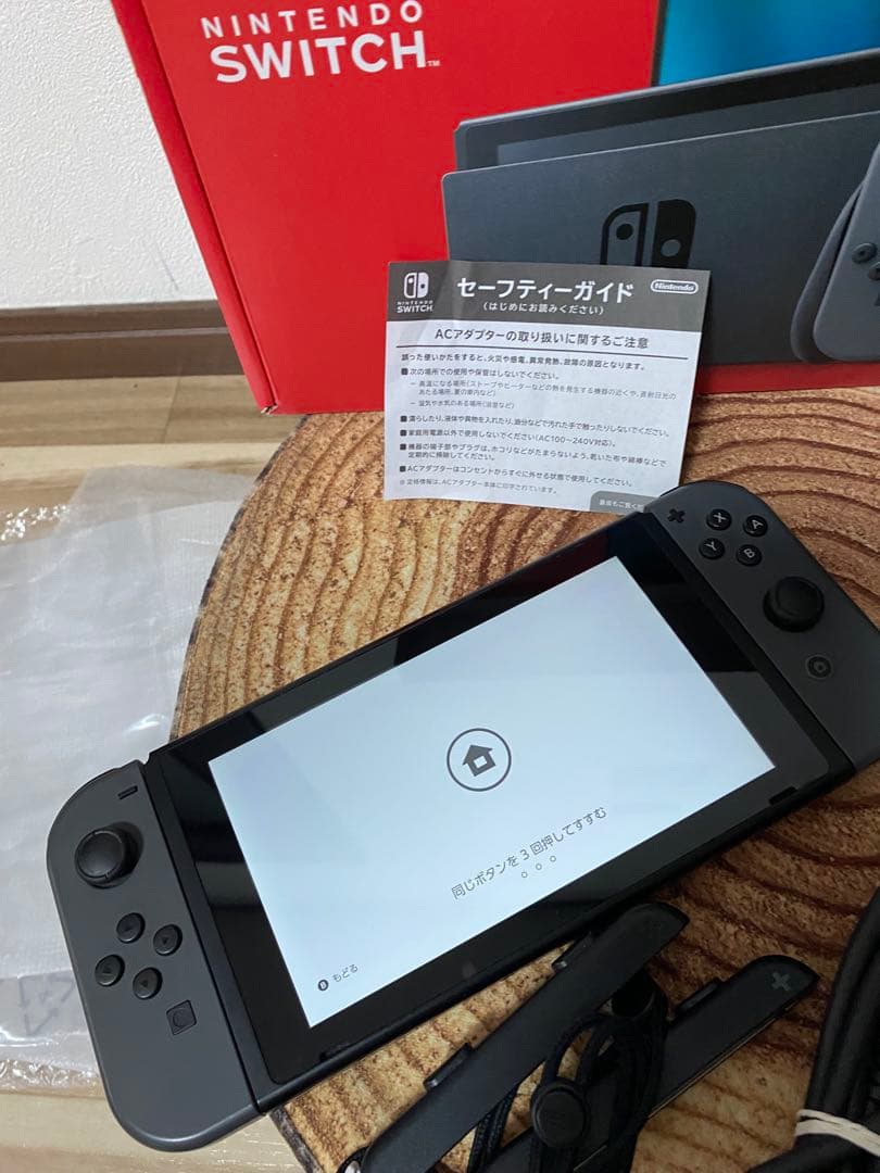 Nintendo Switch ニンテンドースイッチ本体　グレー 10