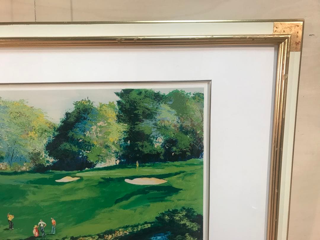 マークキング「アプローチショット」シルクスクリーン　直筆サイン・エディション有り