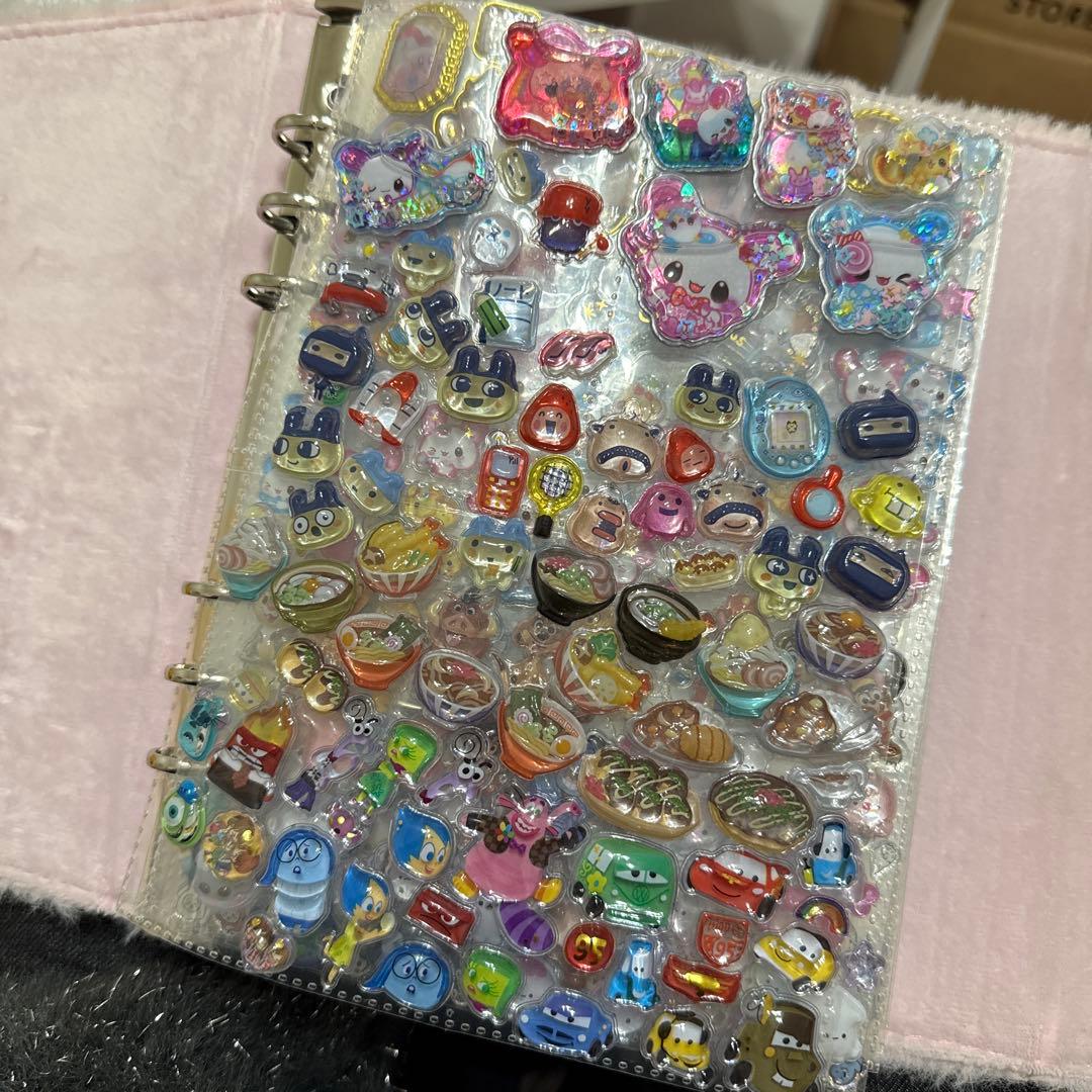 シール帳完成品　　ボンボンドロップシール