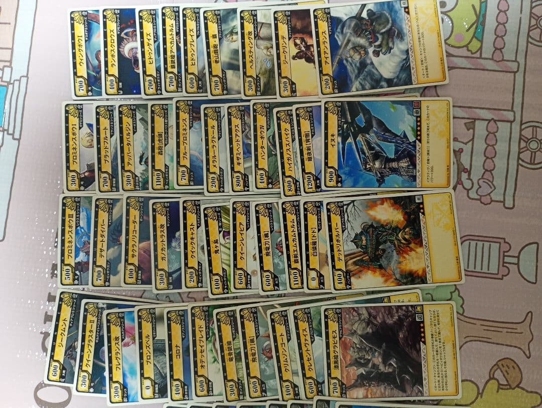 モンスター・ハンター トレーディングカード　ブァインダー＆75枚のカードセット