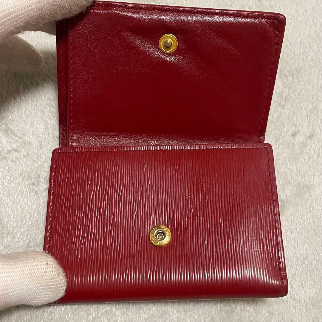PRADA プラダ 三つ折り財布 ヴィッテ レザー