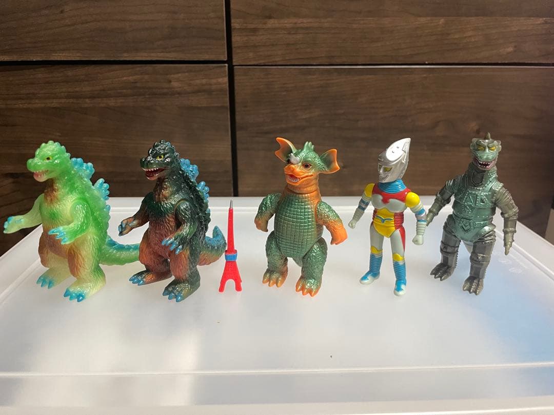 ブルマァク伝説　ゴジラ　5種セット