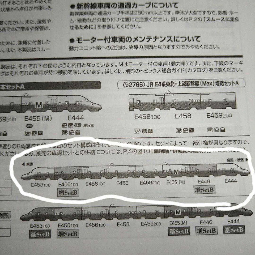 TOMIX　92764 E4系 Max 東北 上越新幹線 8両