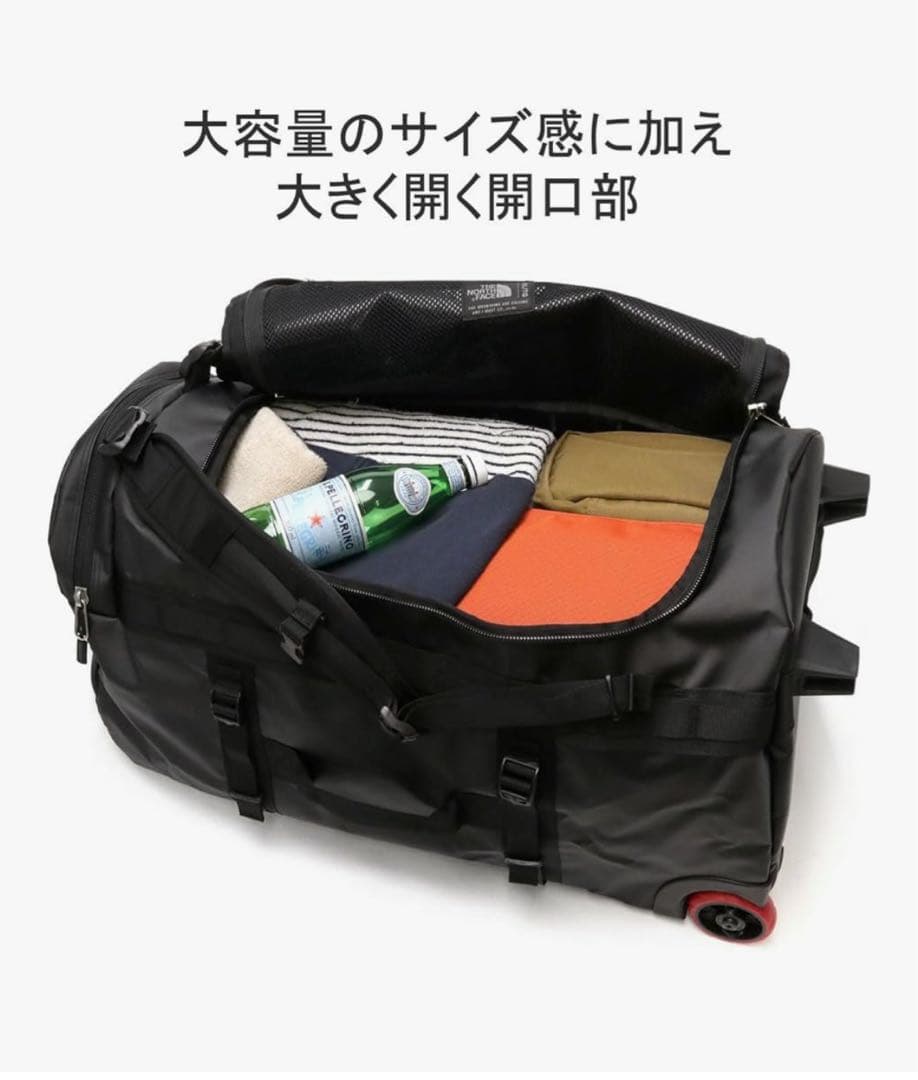 THE NORTH FACE 2way キャスター付バックパック　ボストンバッグ