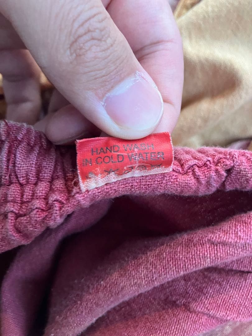 NEPAL製 レイバーデザイン サルエルコットンパンツ