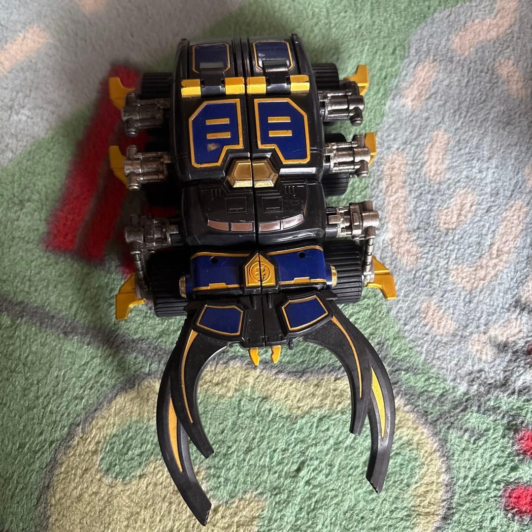 忍風戦隊ハリケンジャー超合金　轟雷旋風神　ブラックver. 轟雷神　天空神