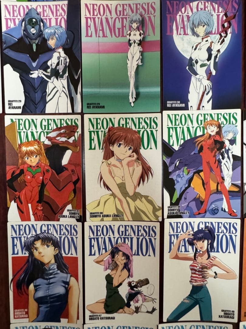 d*9様 エヴァンゲリオン　カードダスマスターズ第三弾109枚まとめ売り