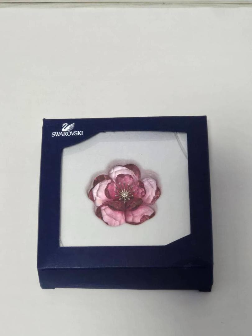 Swarovski ピンククリスタル 花