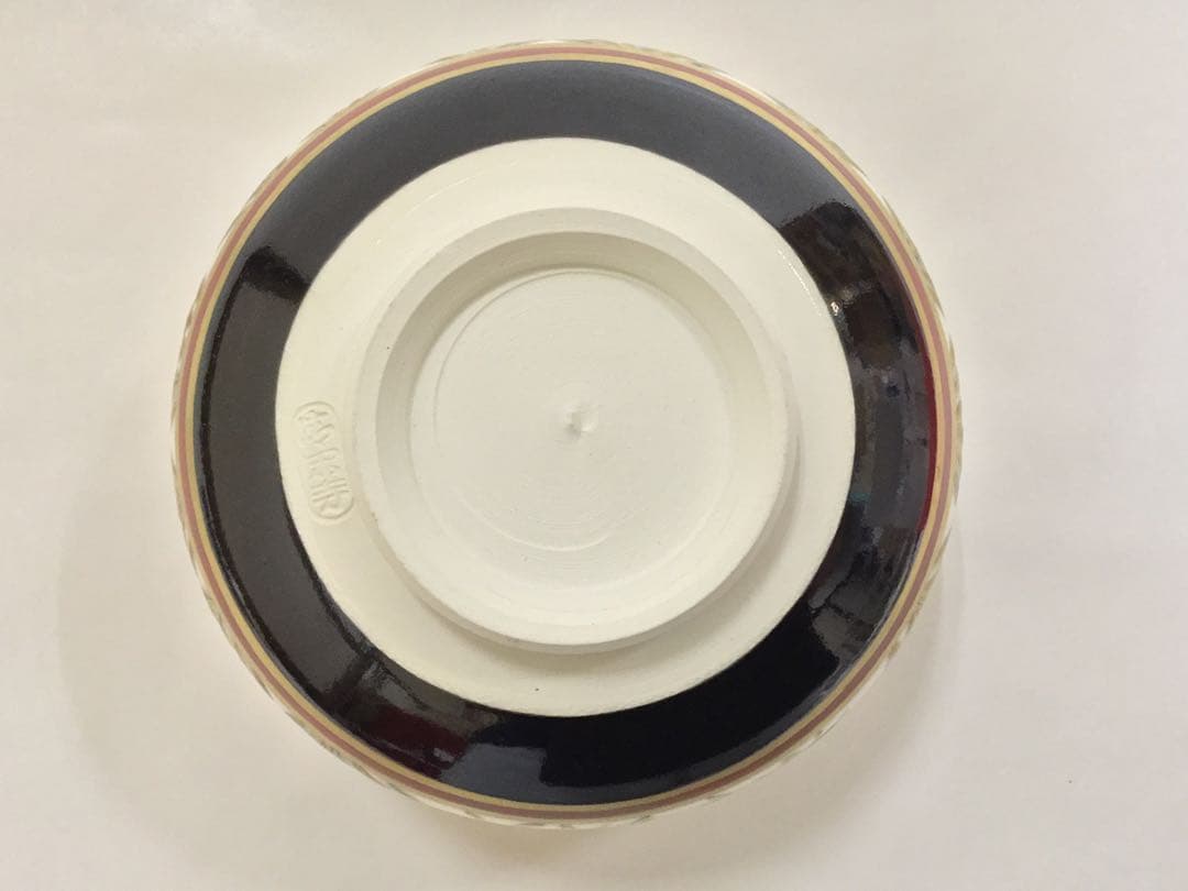 茶道具 杉田眞龍 茶碗 杜若 小判印 清閑寺窯 新品