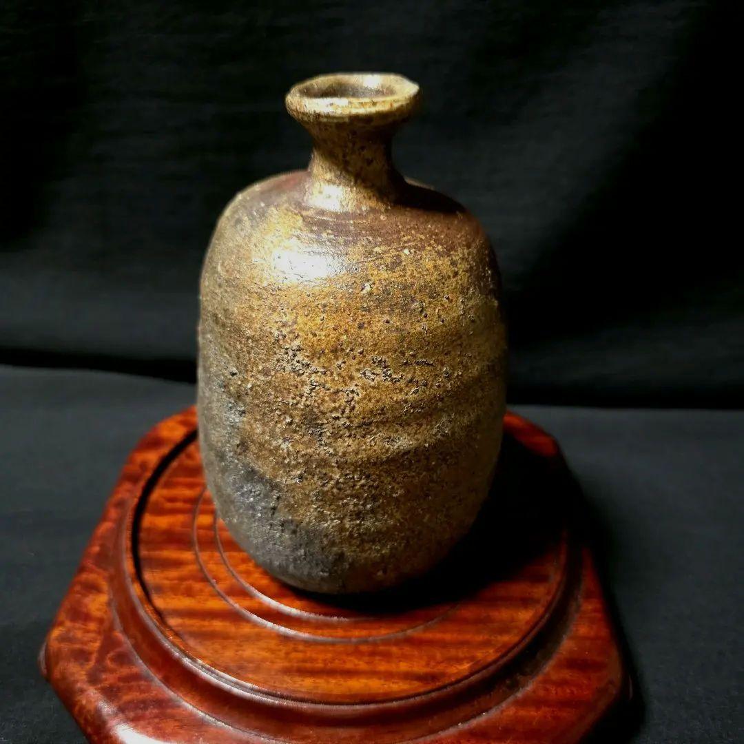 備前焼 金重素山作 円山窯 備前徳利/徳利