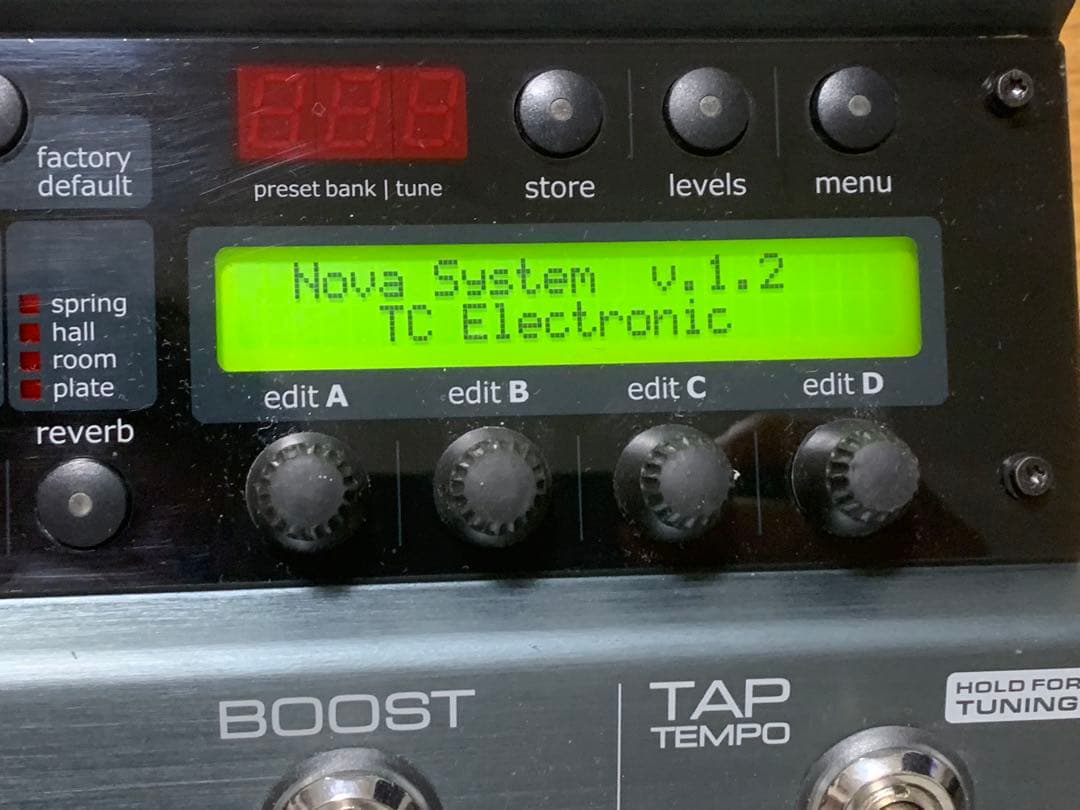 TC ELECTRONIC NOVA SYSTEM ギターエフェクター