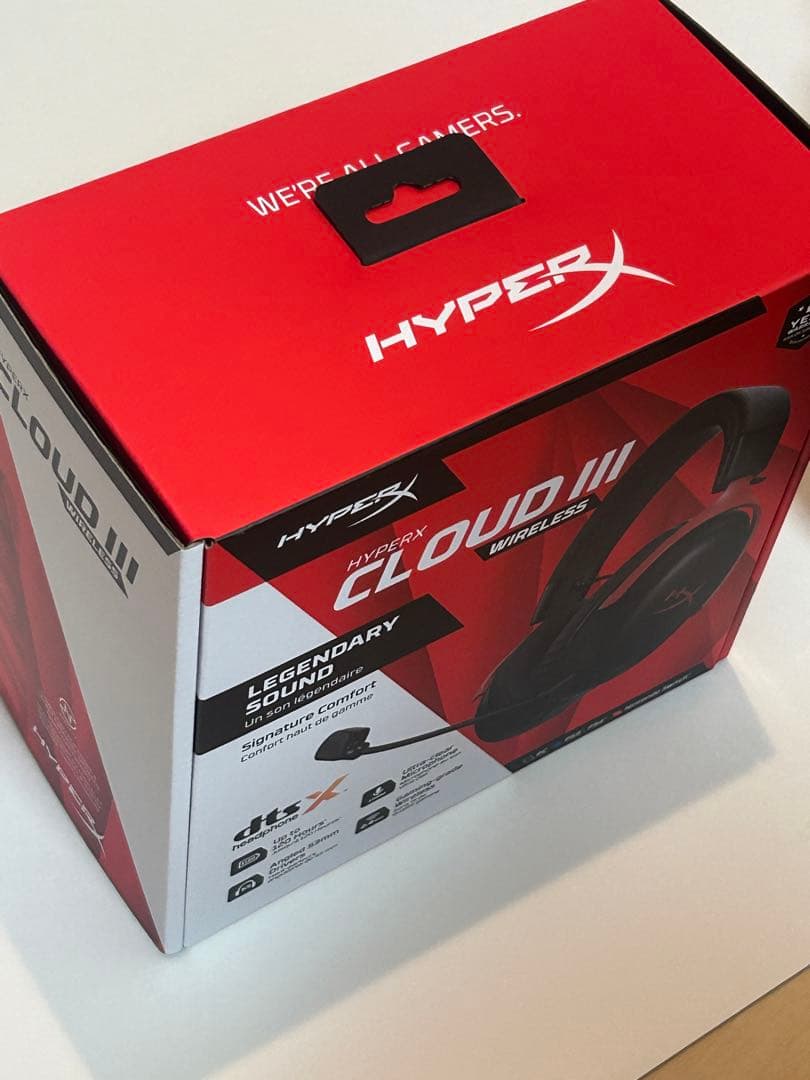 【新品未開封】HyperX Cloud III Wireless ヘッドセット