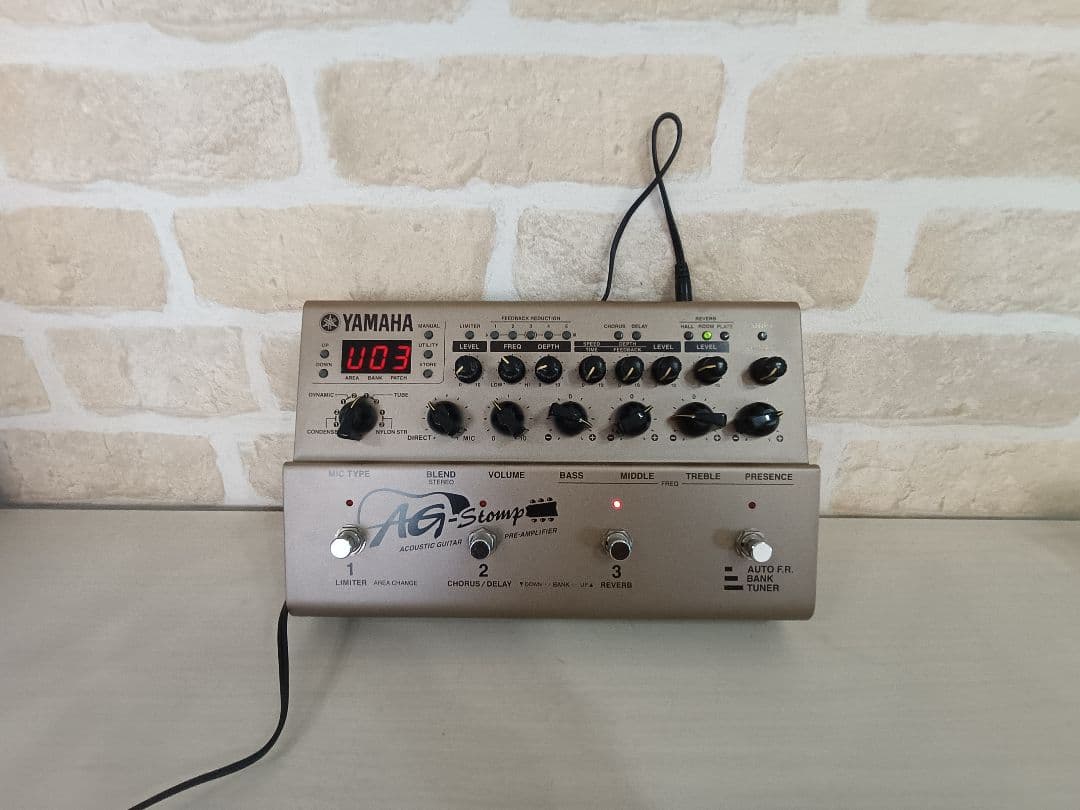 Yamaha AG-Stomp アコースティックギター プリアンプ
