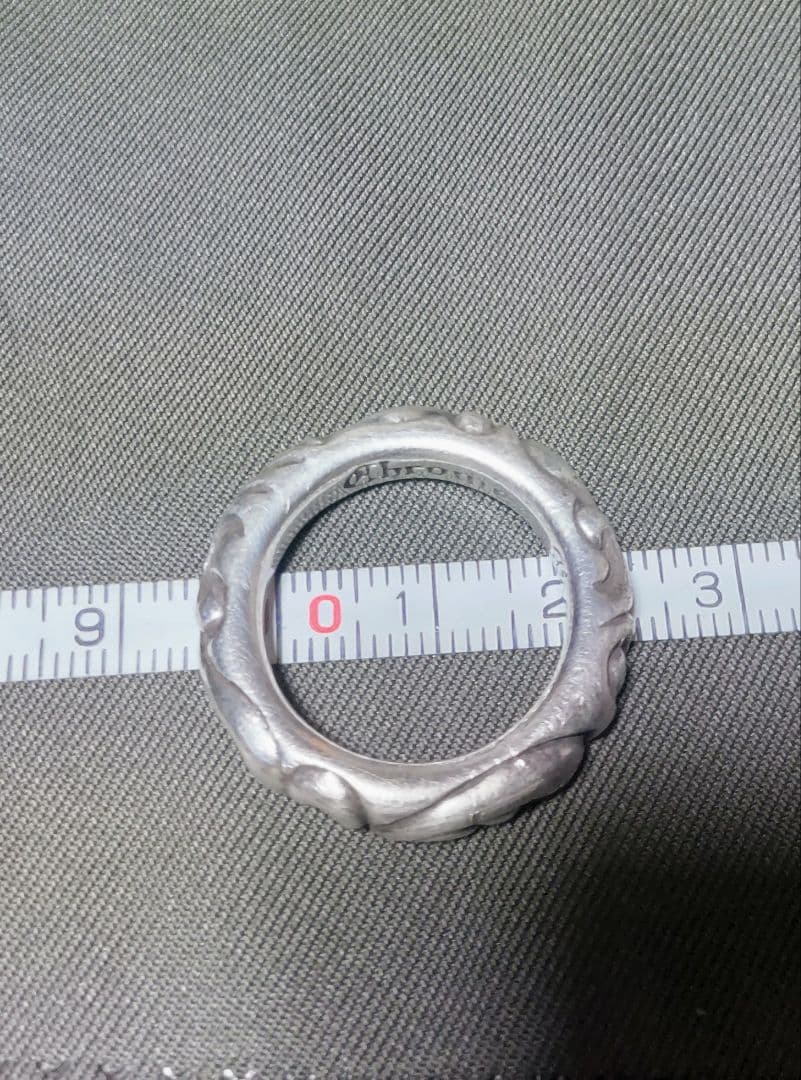 Chrome hearts クロムハーツ スクロールバンドリング 20号