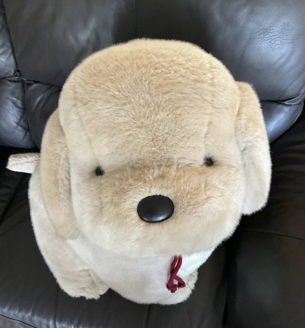 高さ約60cm 特大　ぬいぐるみ　BIG うめ吉　1983年　　　　犬　当時物