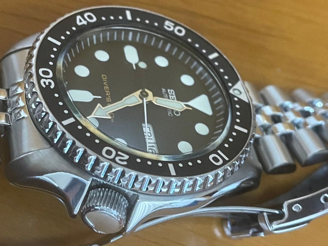 k*1様 希少⭐️【美品】セイコーブラックボーイ 7s26-0020 ダイバーズ