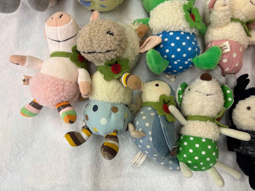 good luck 童心　ぬいぐるみ　大小合わせて４５体まとめ売り　used