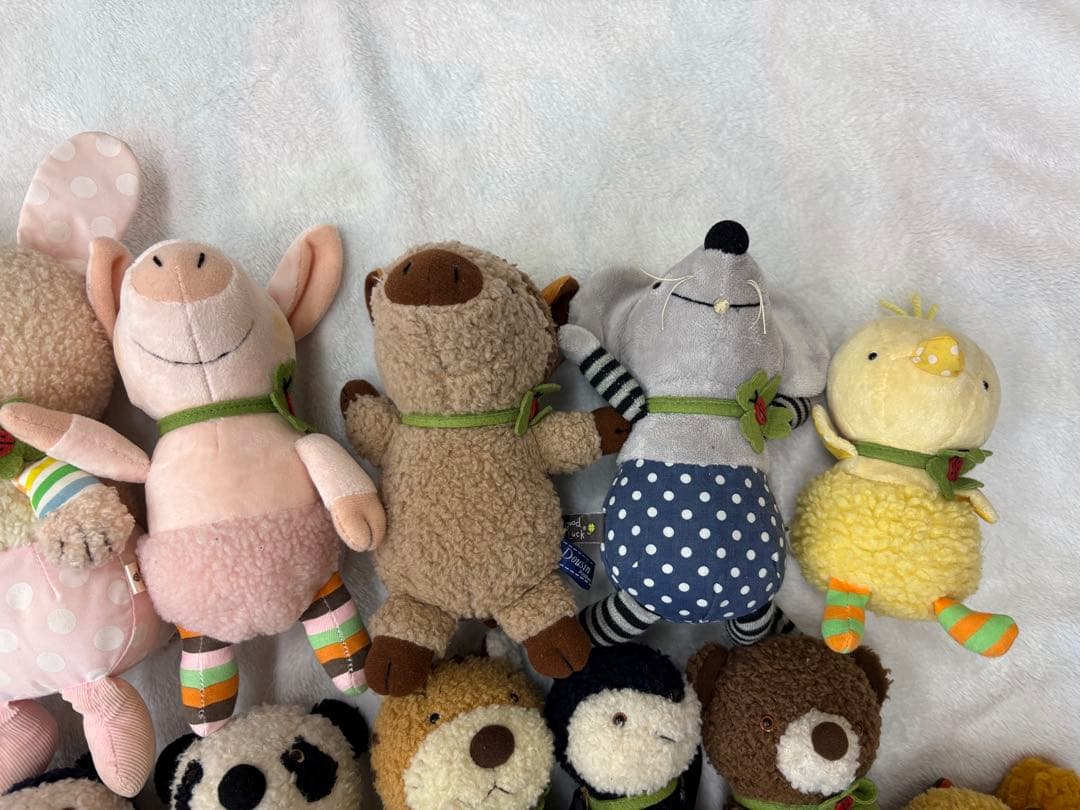 good luck 童心　ぬいぐるみ　大小合わせて４５体まとめ売り　used